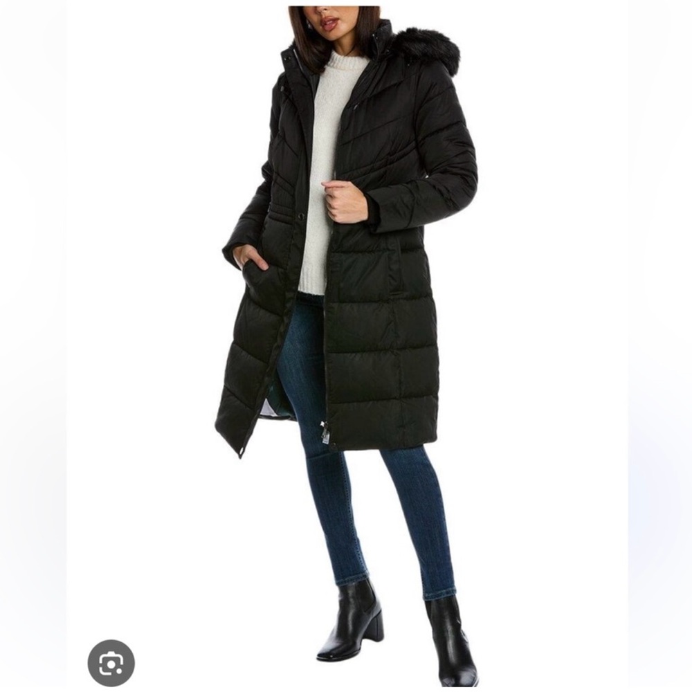 NWT Ted Baker London Samira Belted Coat Faux Fur! TB 1